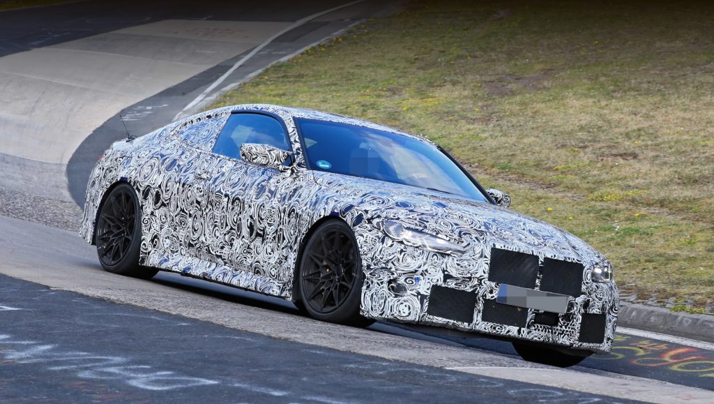 BMW M4 spy photo